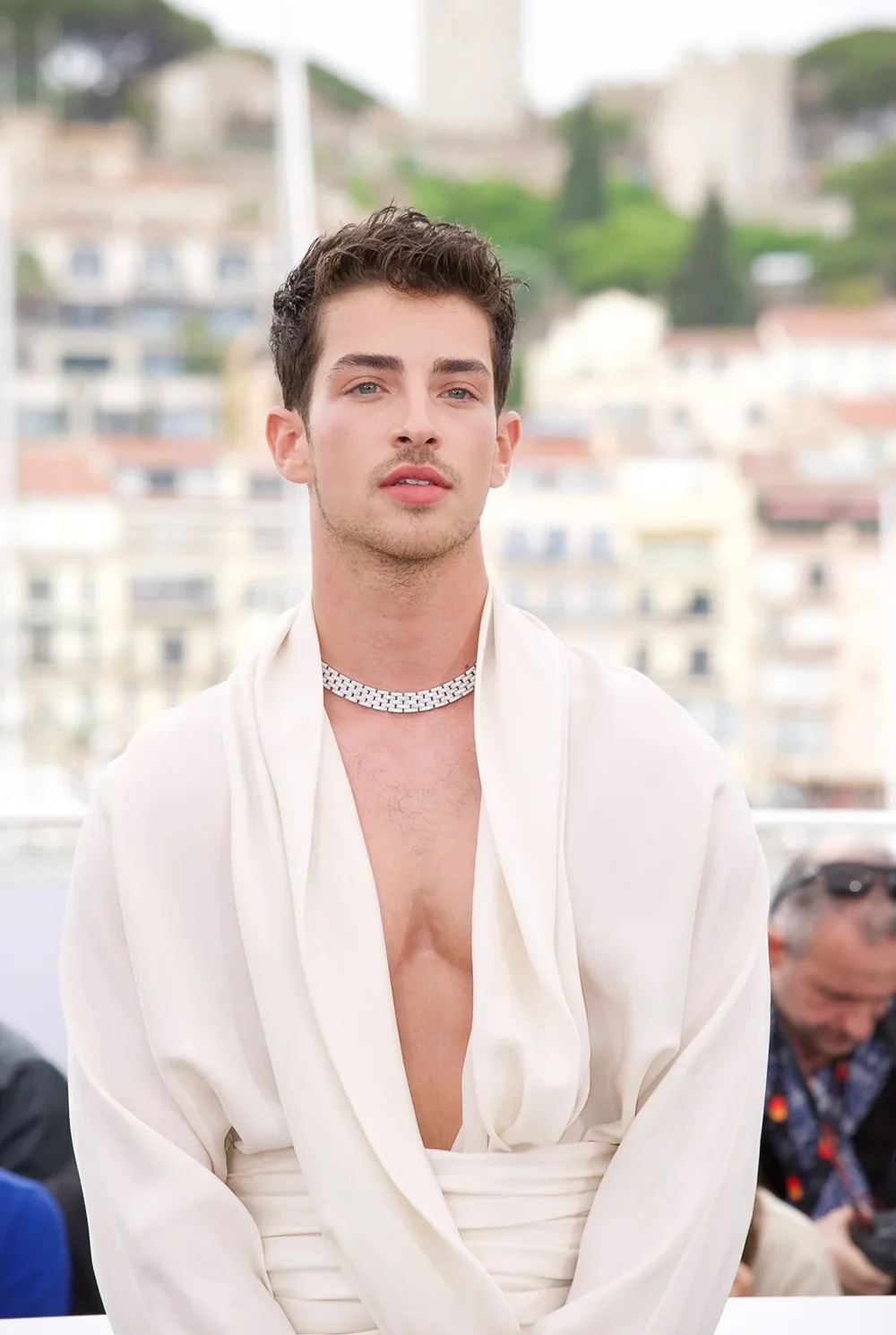 Manus Rios lors d'un événement mode, image capturée par le photographe Anthony Carrel