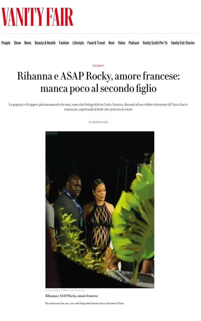 Vanityfair Cannes Rihanna
