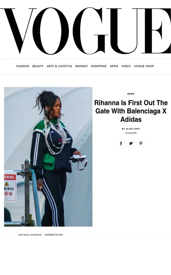 Vogue Rihanna Anthony Carrel 2022